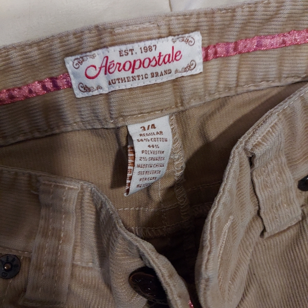 Tan corduroy jeans